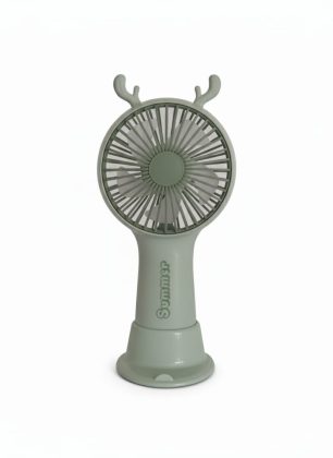 Mini ventilateur portable rechargeable avec support de téléphone