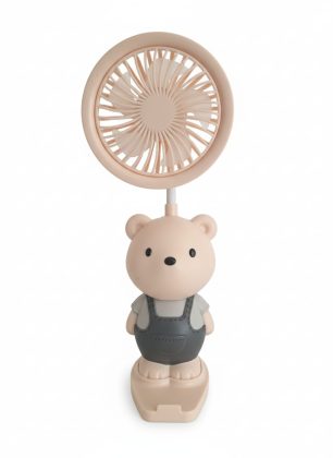 Mini ventilateur portable rechargeable avec support de téléphone